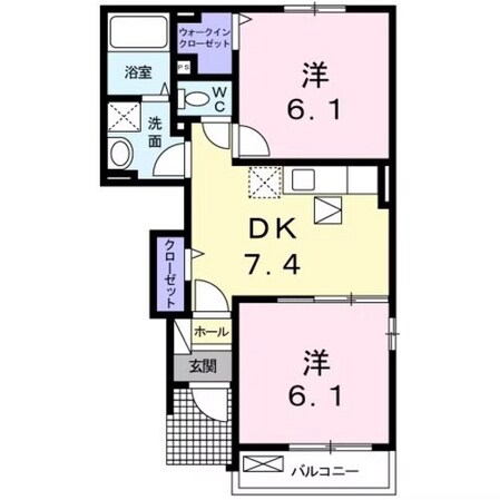 クレメントヒルズの物件間取画像